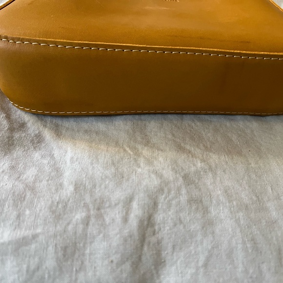 Portland Leather Lucy Shoulder Bag, Sunflower - Picture 3 of 5